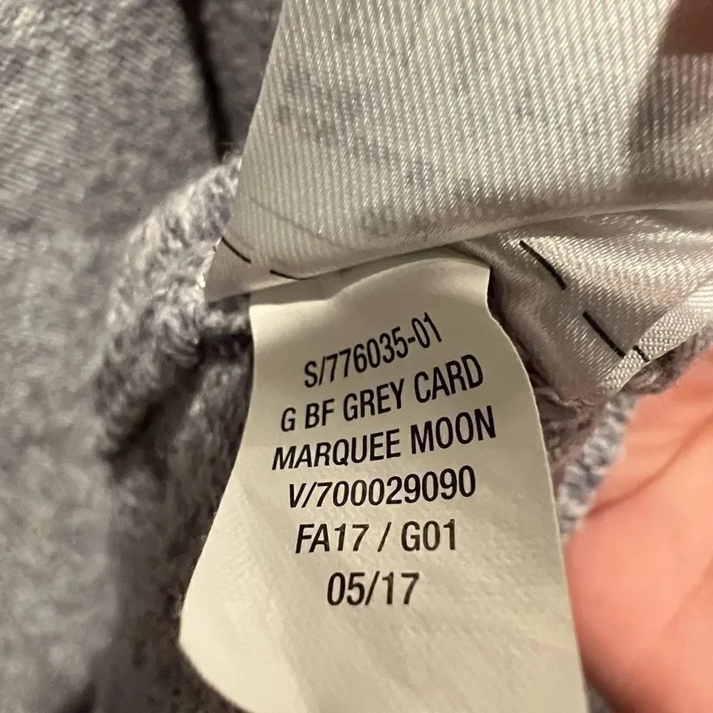 Old Navy grey open front cardigan with pockets girl’s size XL/14‎